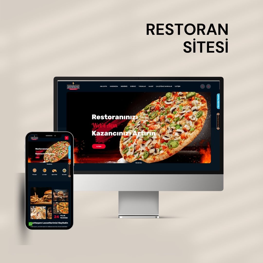 Restoran Web Sitesi 37